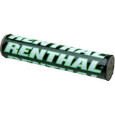 Renthal 10" Supercross Bar Pad - Black / White / Green